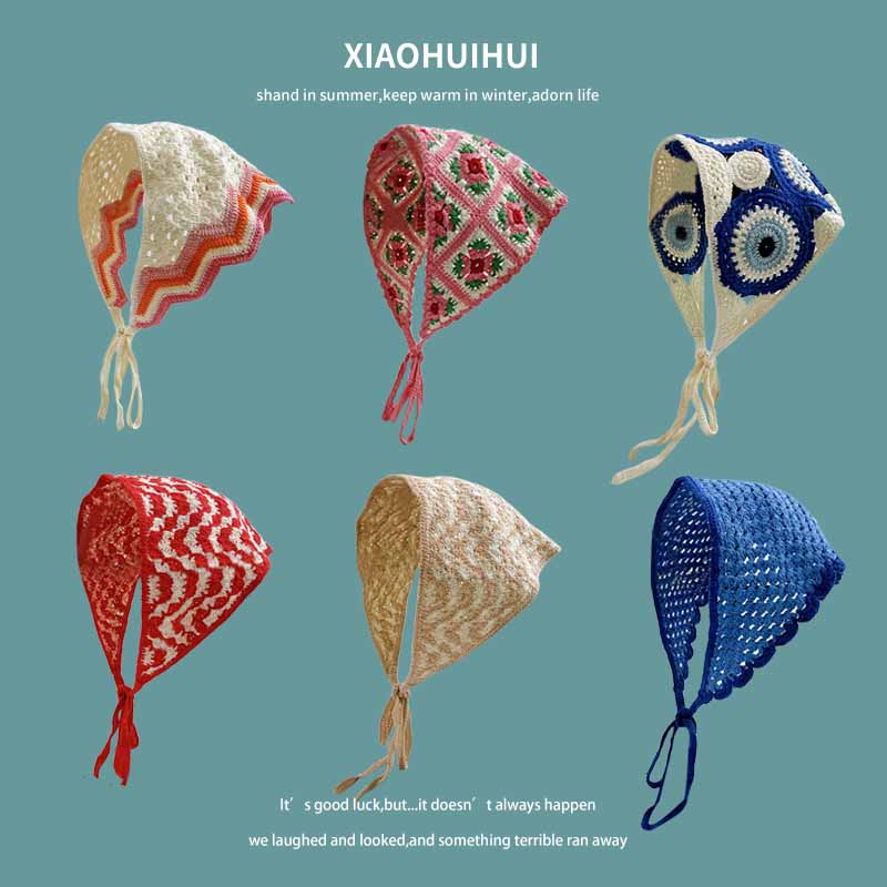 French Ins Knitted Lace Triang - огляд і ціна Women'S Retro Bags