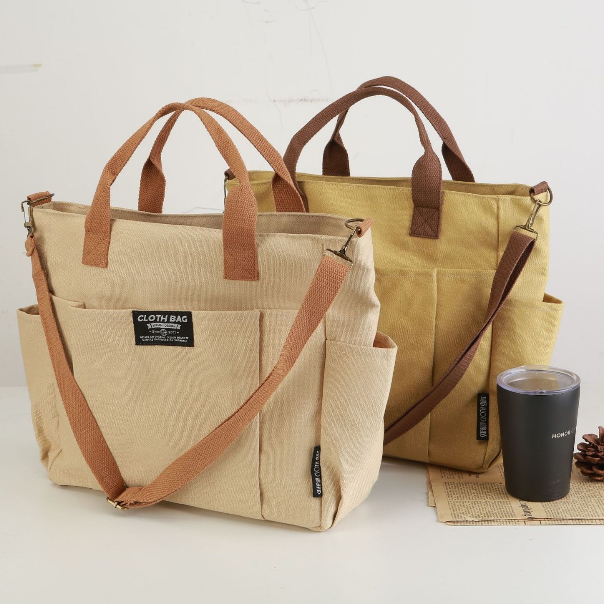 Canvas Tote Bag, Thickened Mul - огляд і ціна Women Handheld Bags