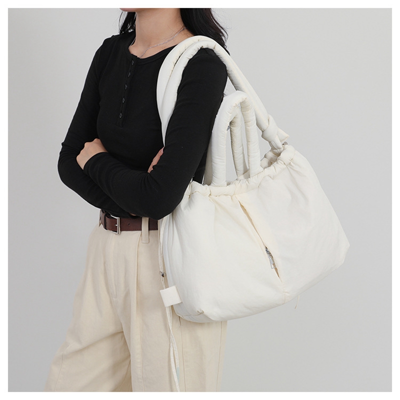 Women's New Bag Down Padded Ja - огляд і ціна Women Bags White